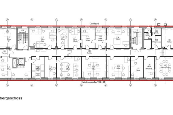 Grundriss Möckernstraße 139-141, 1. OG